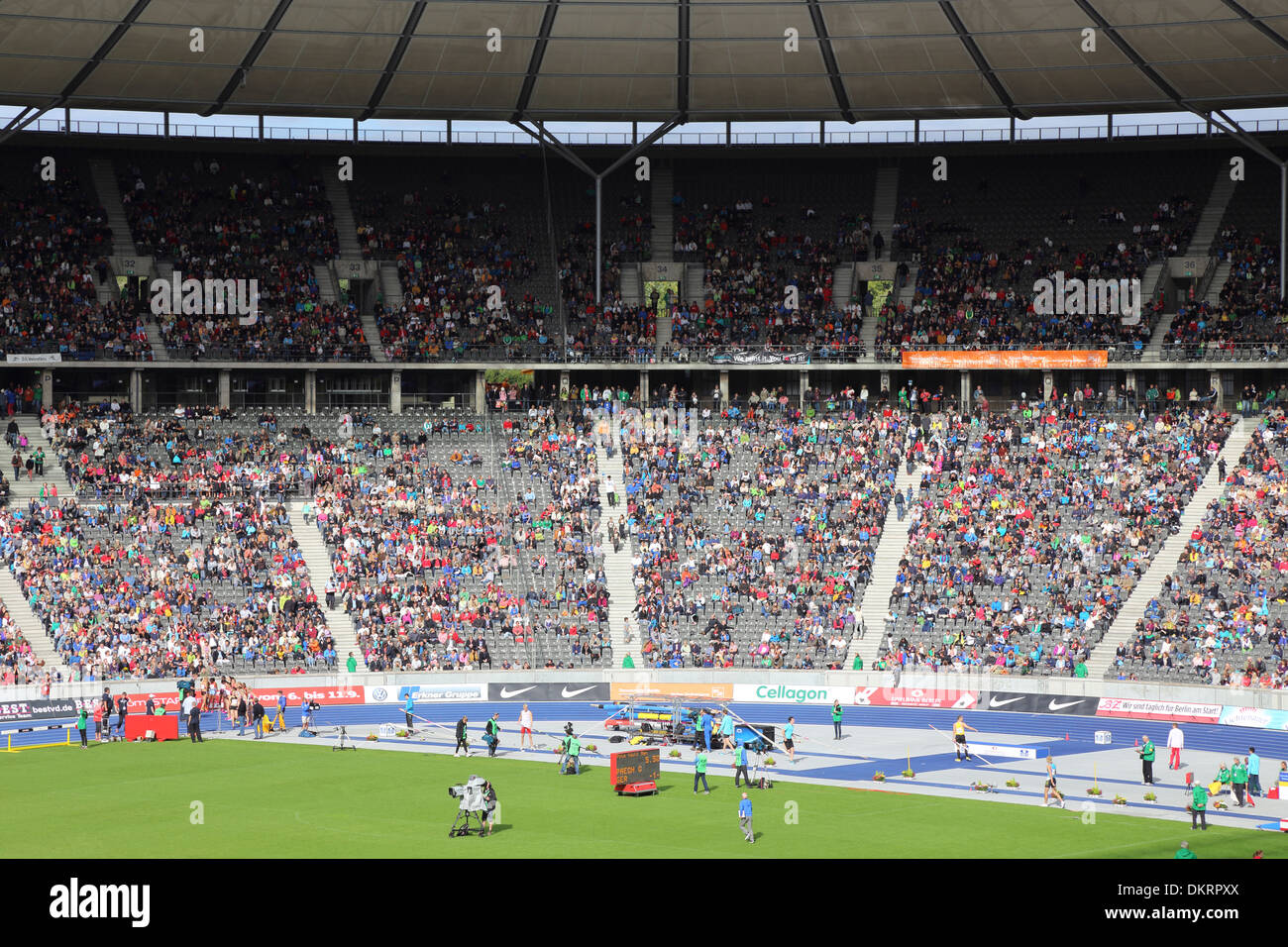 Berlin Olympiastadion Stock Photo