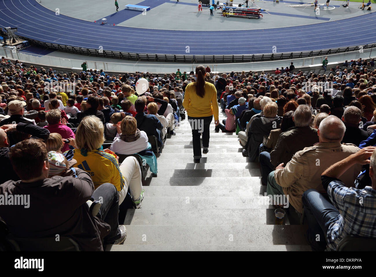 Berlin Olympiastadion Stock Photo