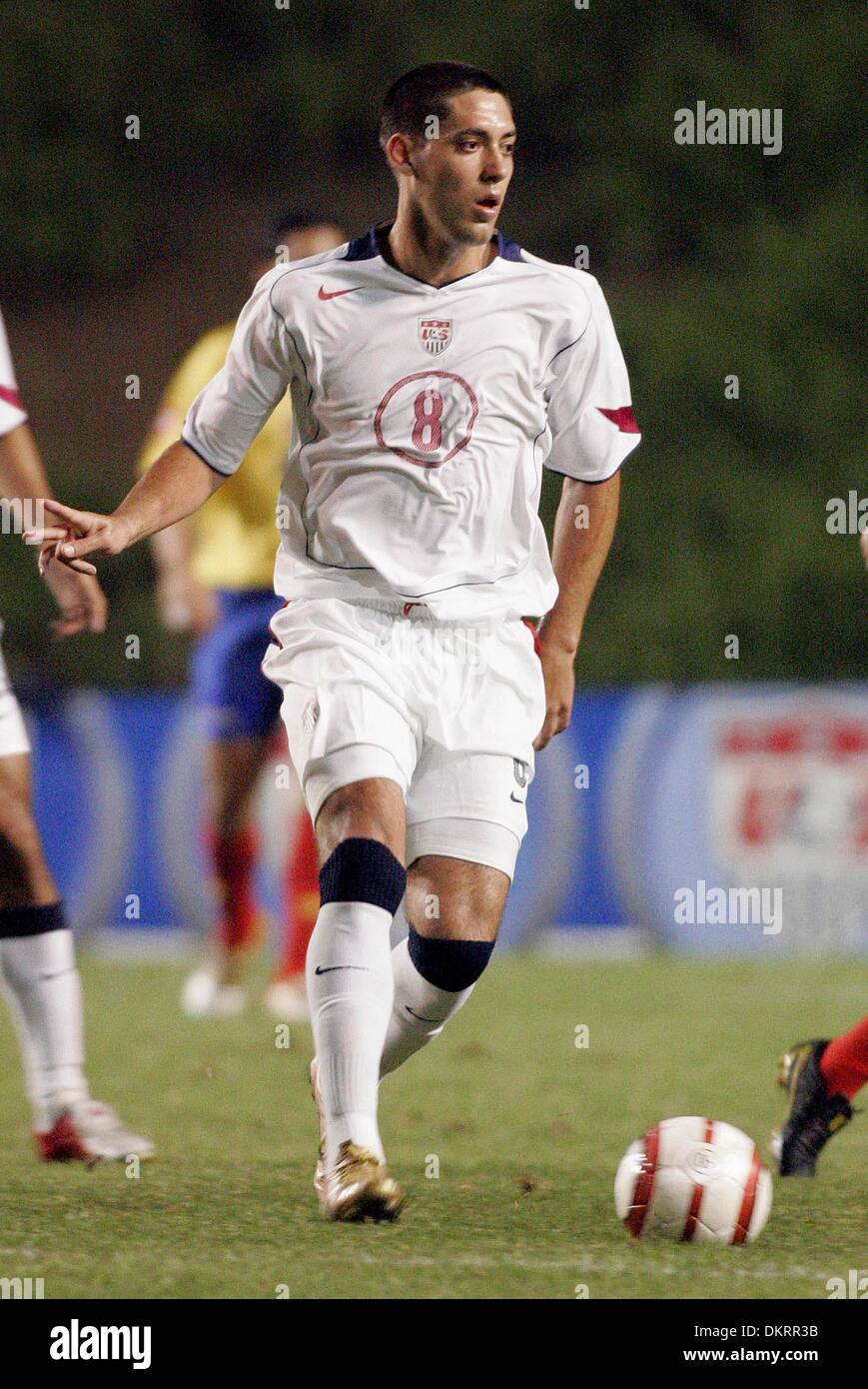 CLINT DEMPSEY.USA.USA V COLOMBIA.TITAN STADIUM, FULLERTON, LA, USA.09/03/2005.LA473.K47873.WORLD CUP PREVIEW 2006 Stock Photo