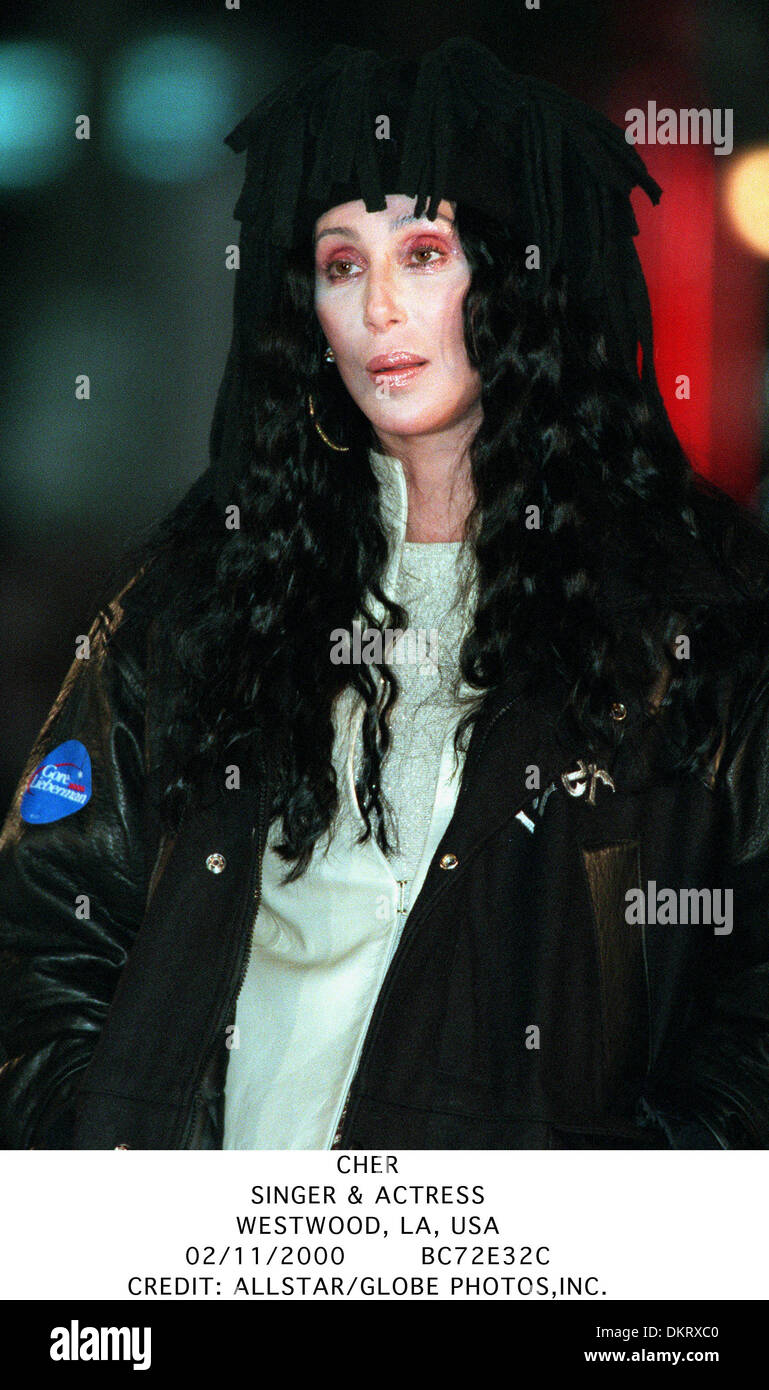 Nov. 2, 2000 - WESTWOOD, LA, USA - CHER.SINGER & ACTRESS.WESTWOOD, LA ...