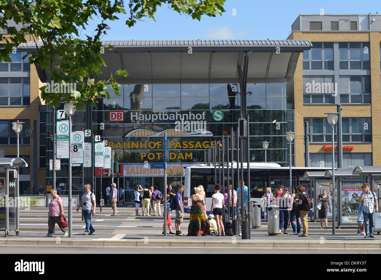 Hauptbahnhof, Potsdam, Brandenburg, Deutschland Stock Photo Alamy
