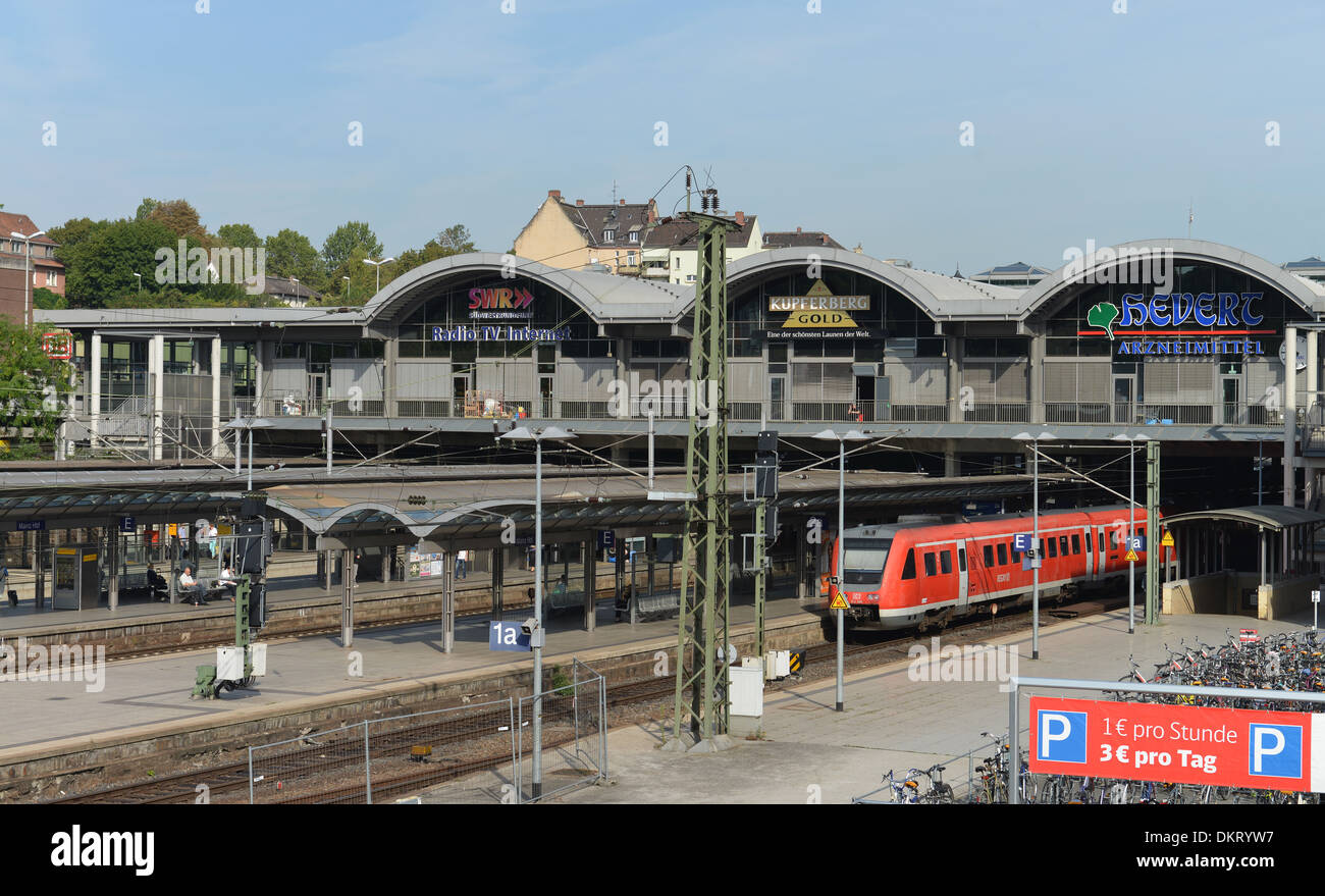 Hauptbahnhof, Mainz, Rheinland-Pfalz, Deutschland Stock Photo