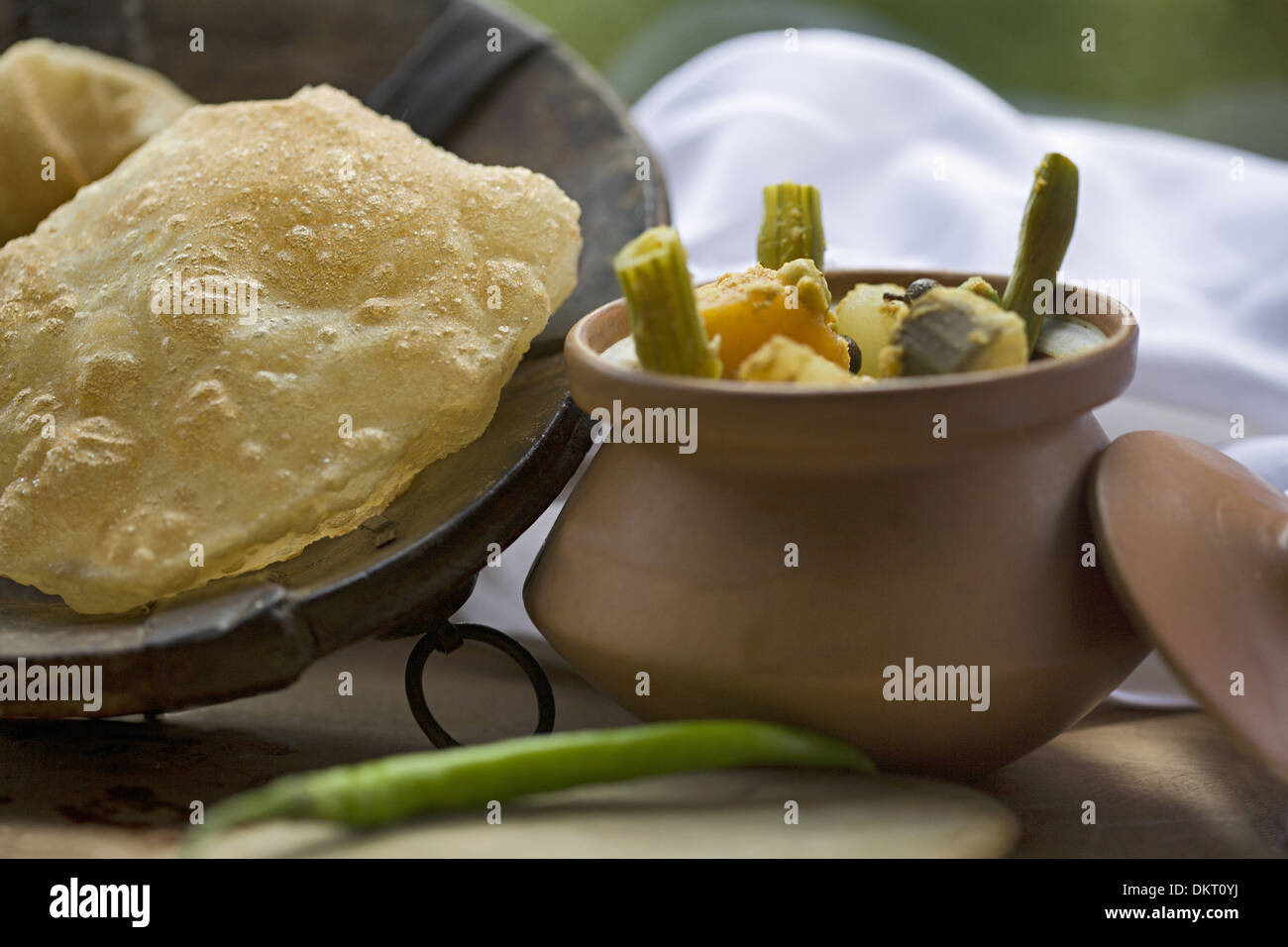 Poorre Indian veg lunch hi-res stock photography and images - Alamy