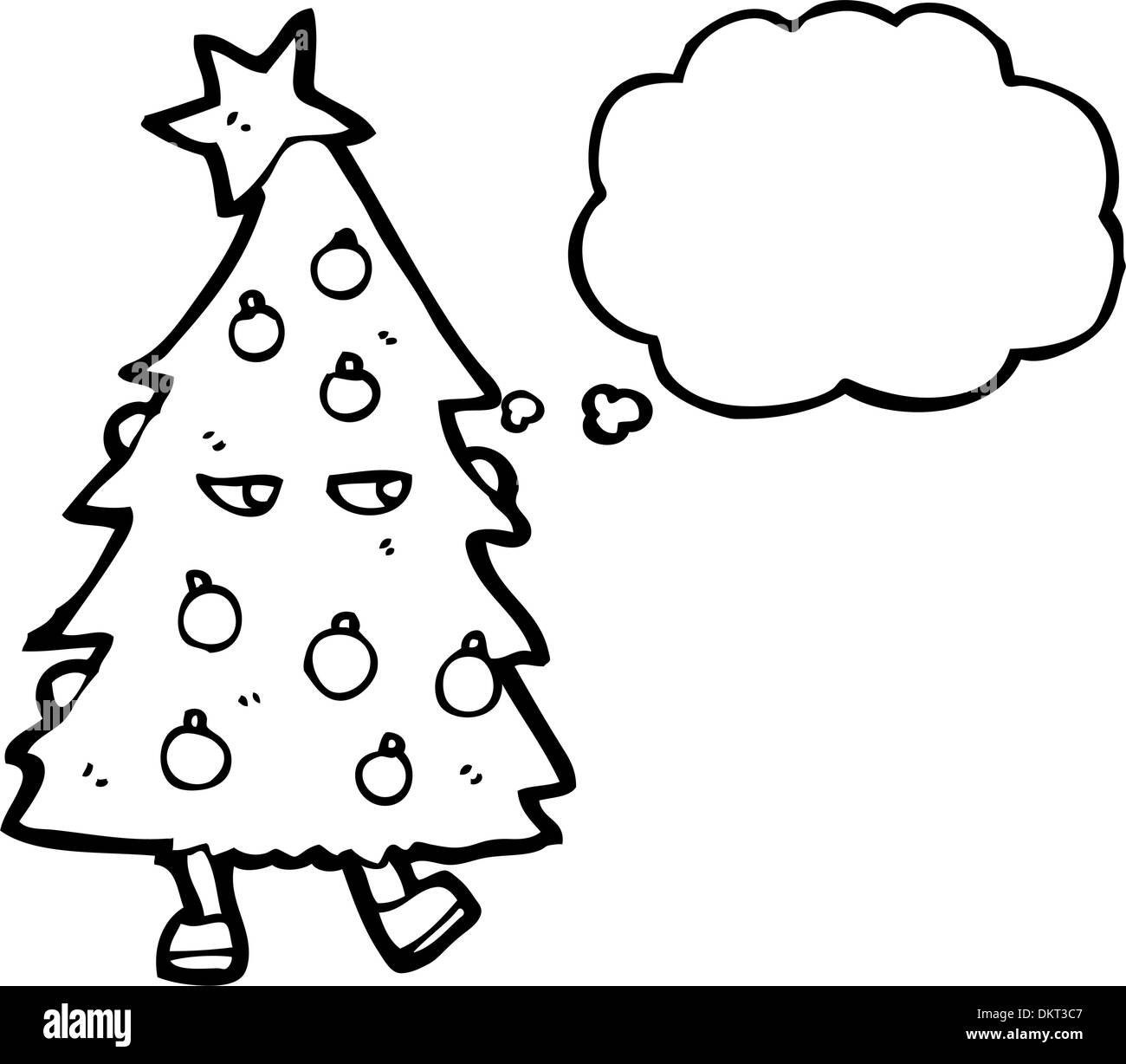 christmas tree costume cartoon Stock Vector Image & Art Alamy