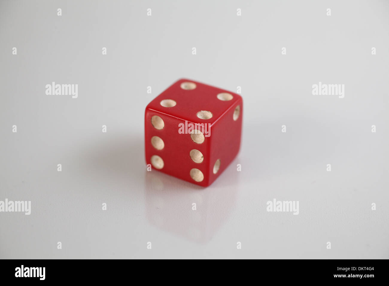 red dice Stock Photo