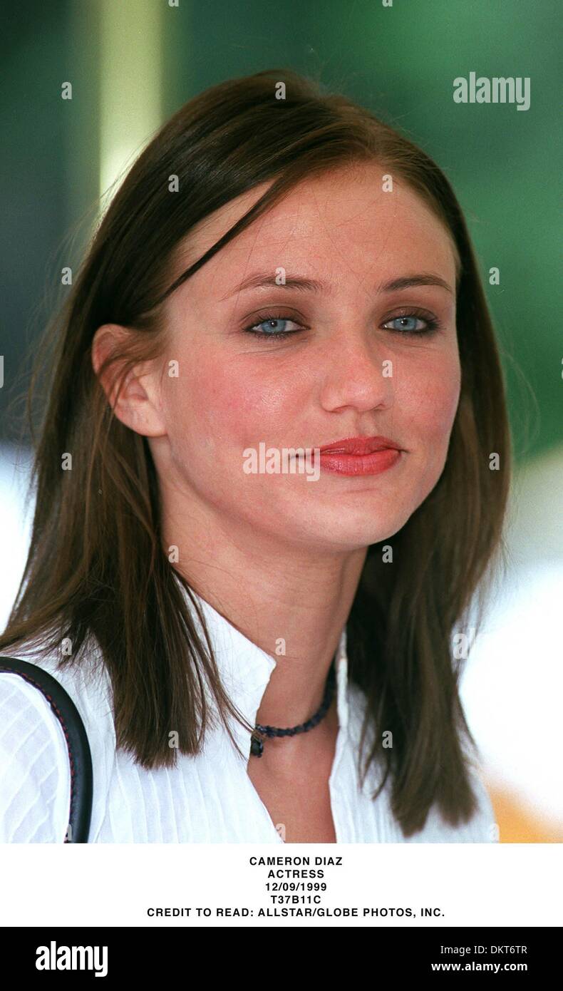 CAMERON DIAZ.ACTRESS.12/09/1999.T37B11C.CREDIT TO READ: Stock Photo