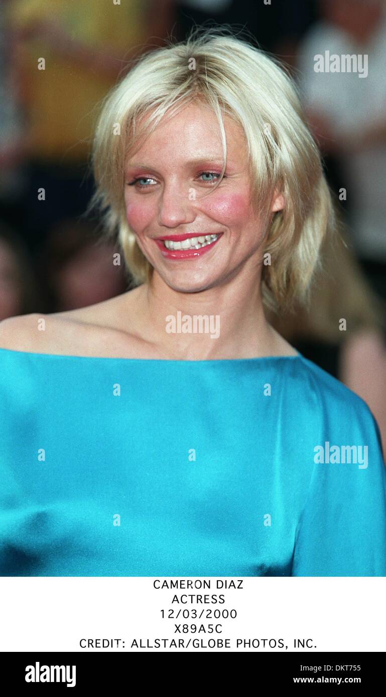 Mar 12 2000 Cameron Diaz Actress 12 03 2000 X89a5c Credit Credit Image C Globe Photos Zumapress Com Stock Photo Alamy
