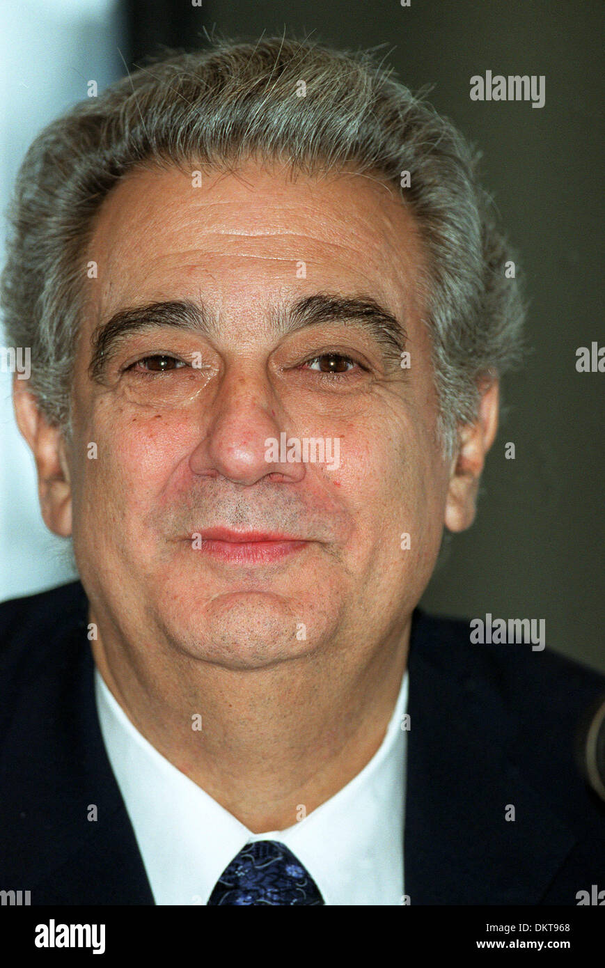 PLACIDO DOMINGO.OPERA SINGER.LOS ANGELES, USA.29/01/2002.BP66G5C Stock ...