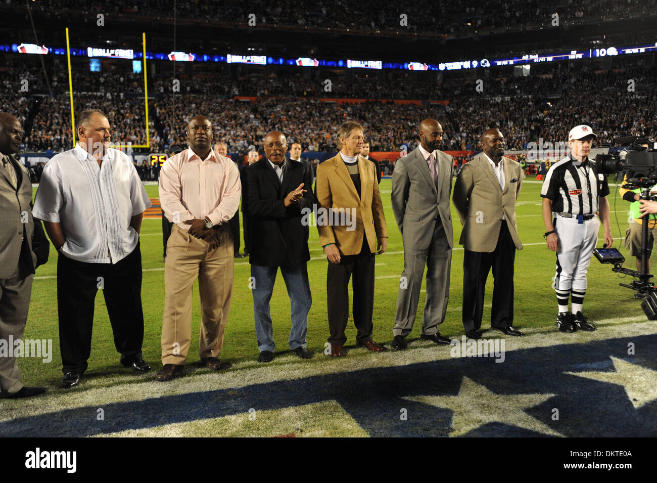 Feb 07 2010 Miami Gardens Florida Usa The 2010 Nfl