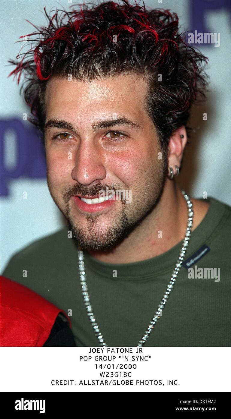 Jan. 14, 2000 - JOEY FATONE JR.POP GROUP '''N SYNC''.14/01/2000.W23G18C