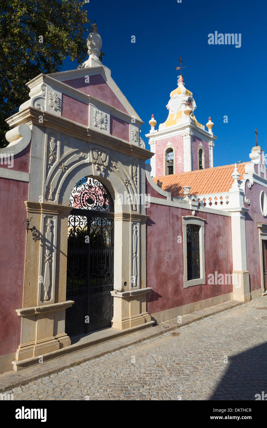 Pousada de Faro is located in the town of Estoi, just 10 km from Faro, on the grounds of a beautiful 19th-century Estoi palace. Stock Photo