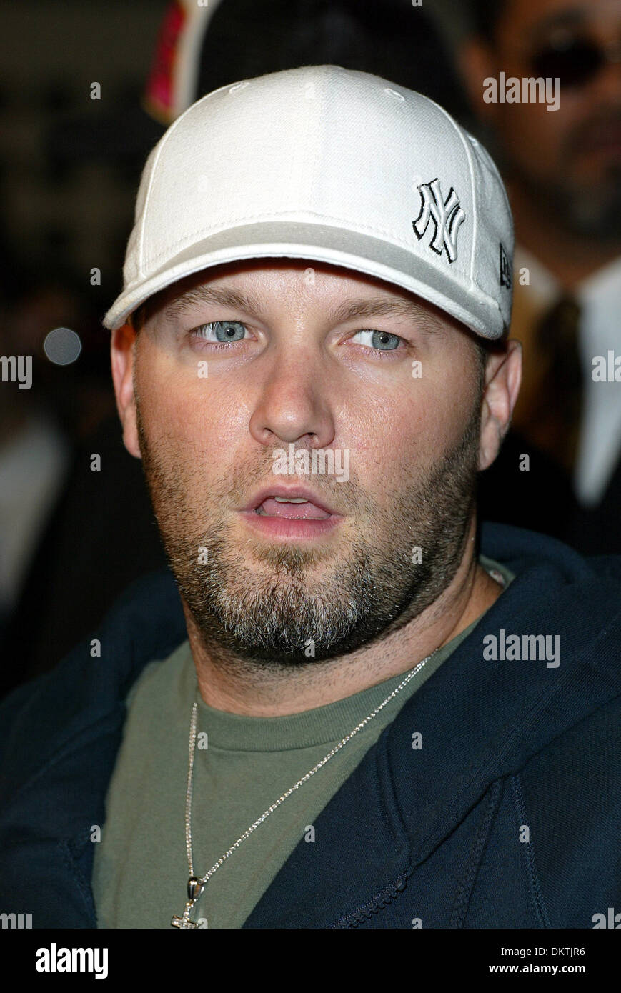 FRED DURST.SINGER ''LIMP BIZKIT'' POP GROUP.ANGELES, USA.CINERAMA DOME