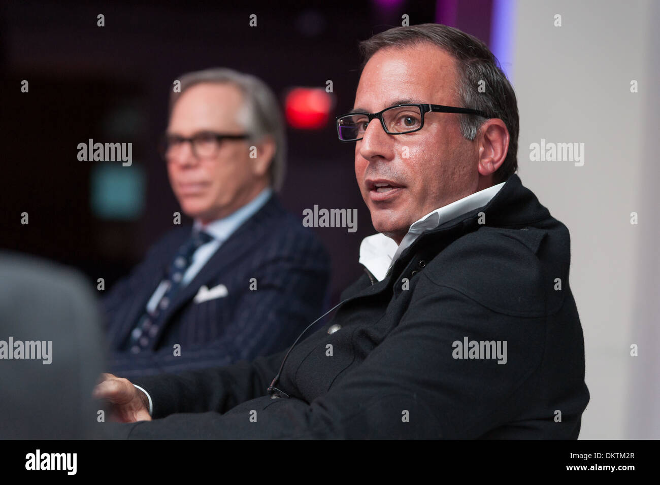 Harry Slatkin and Tommy Hilfiger Stock Photo - Alamy