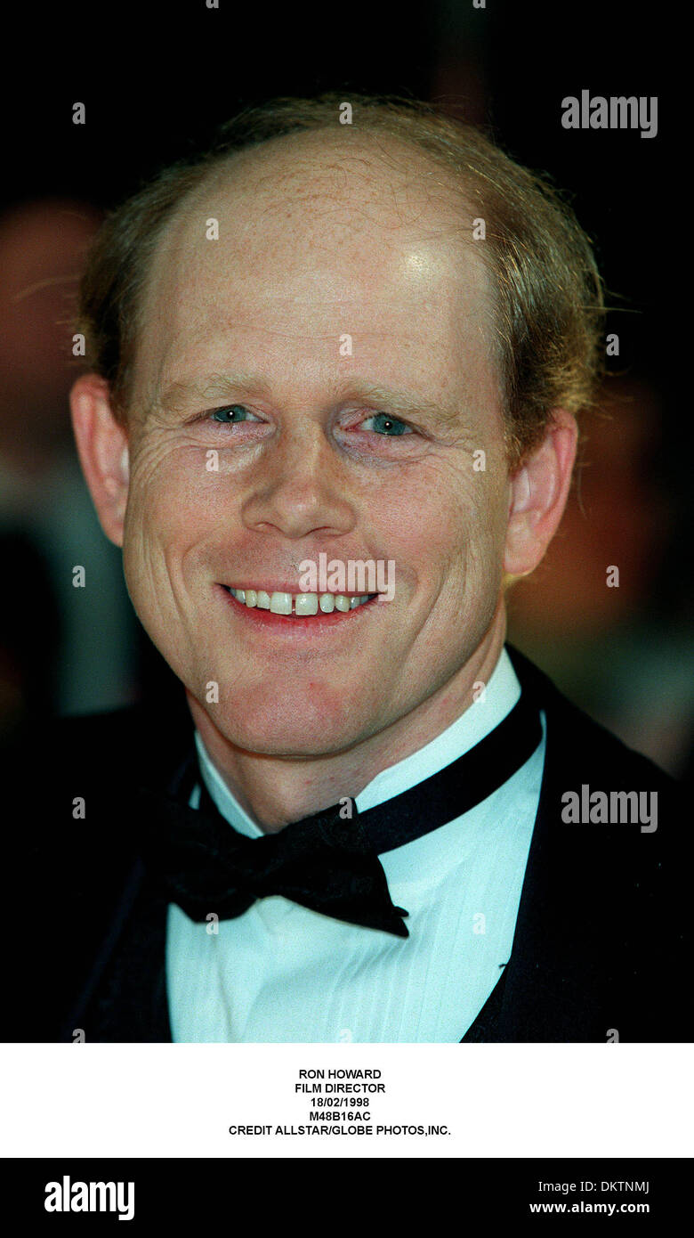 RON HOWARD FILM DIRECTOR 18/02/1998 M48B16AC Stock Photo Alamy RON HOWARD FILM DIRECTOR 18/02/1998 M48B16AC Stock Photo Alamy
