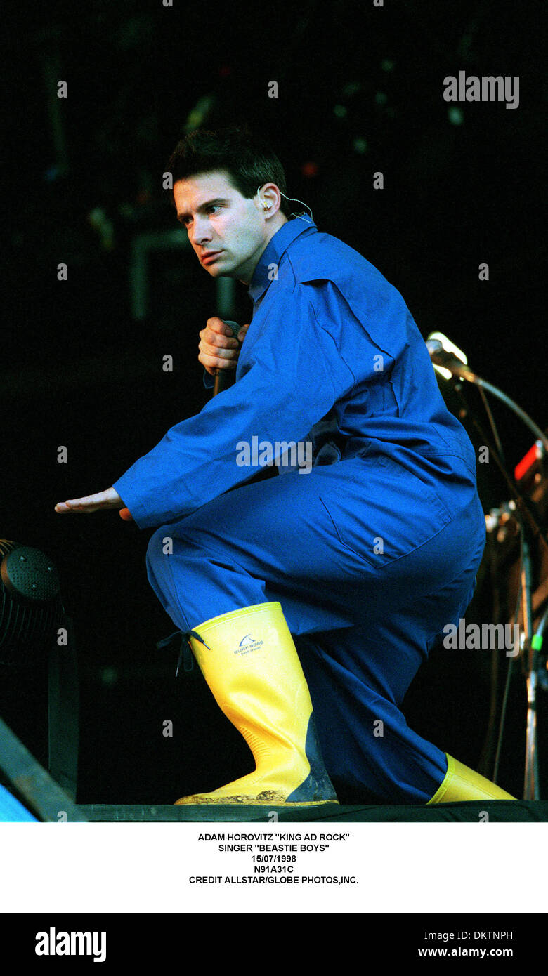 ADAM HOROVITZ ''KING AD ROCK''.SINGER ''BEASTIE BOYS''.15/07/1998.N91A31C Stock Photo