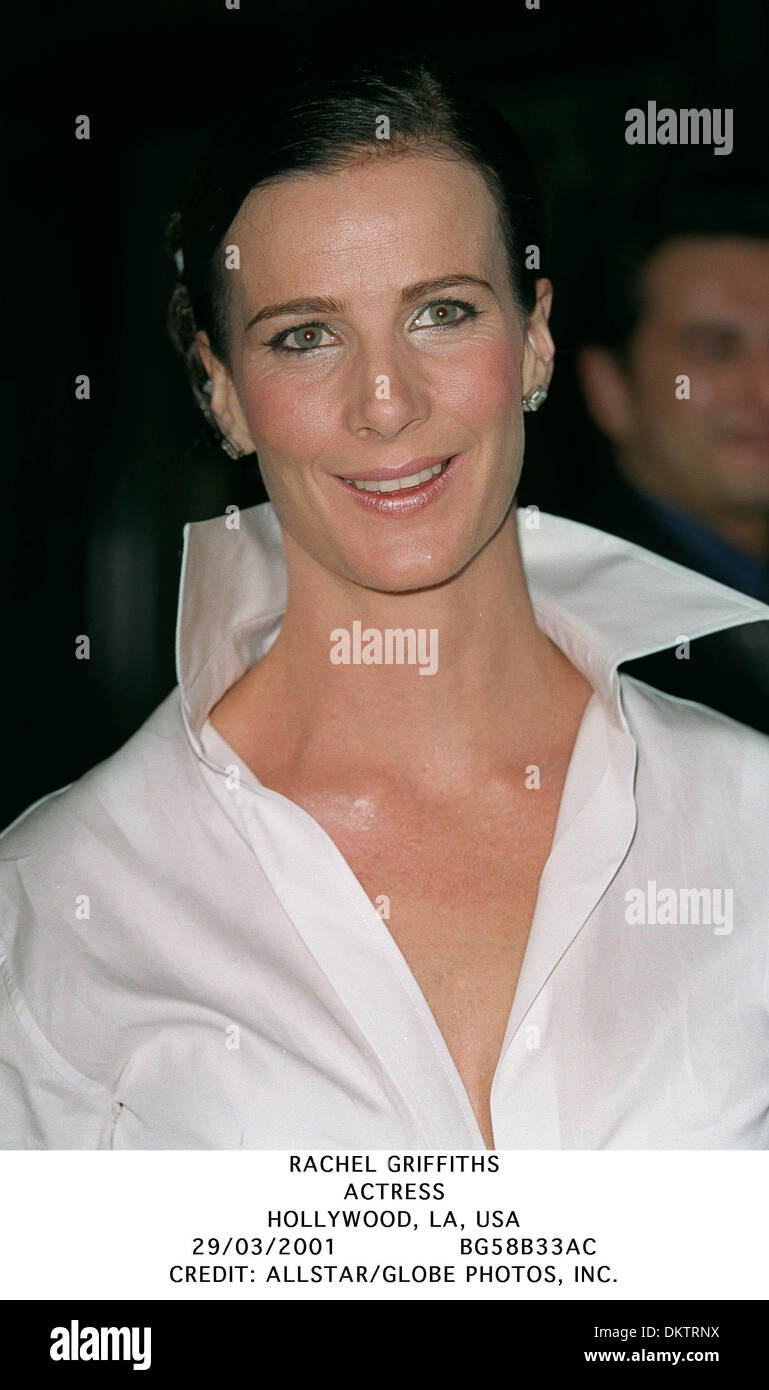 RACHEL GRIFFITHS.ACTRESS.HOLLYWOOD, LA, USA.29/03/2001.BG58B33AC Stock