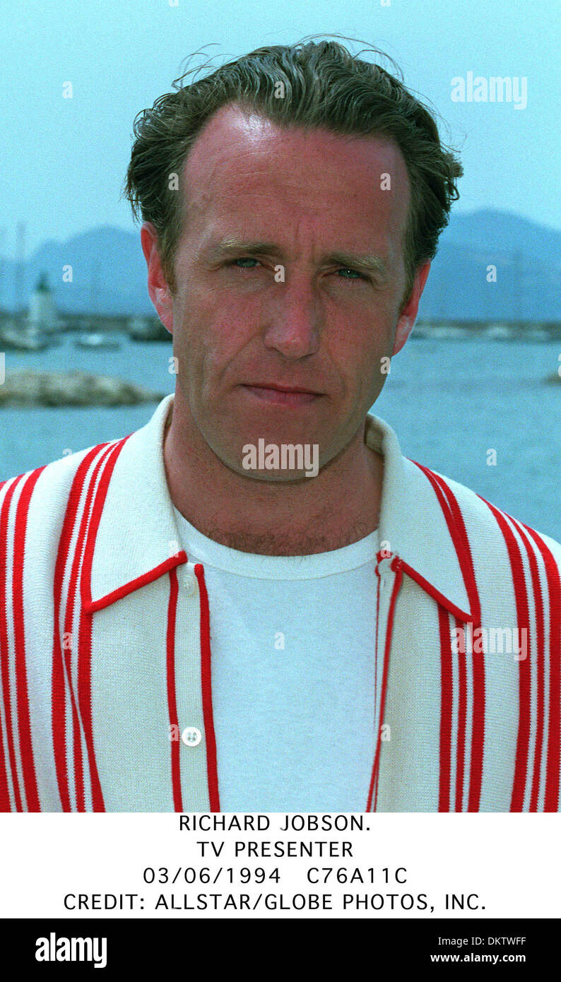 RICHARD JOBSON.TV PRESENTER.03/06/1994.C76A11C Stock Photo Alamy