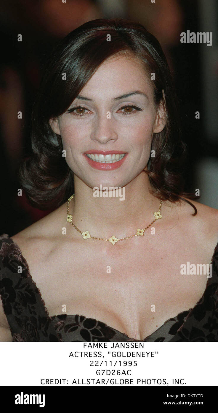 Famke janssen goldeneye hi-res stock photography and images - Alamy