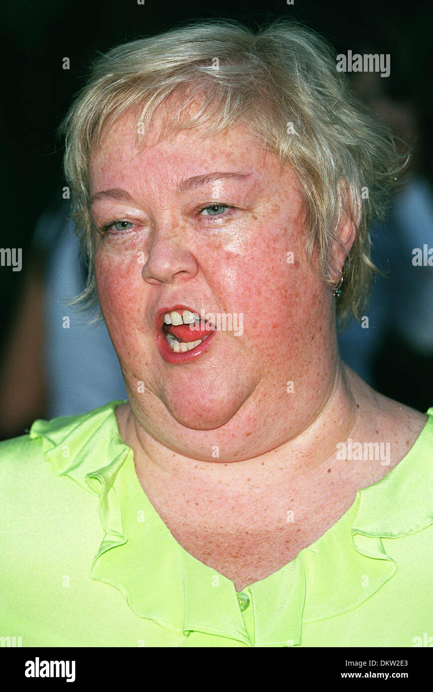 KATHY KINNEY.ACTRESS.WESTWOOD, LOS ANGELES, USA.18/07/2001.BL13B13AC. Stock Photo