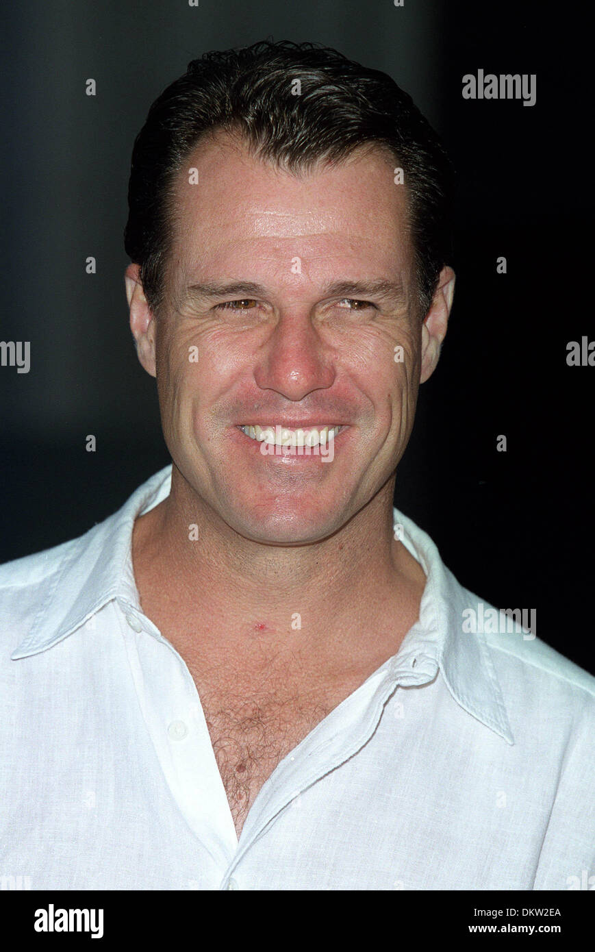 BRAD JOHNSON.ACTOR.WESTWOOD, LOS ANGELES, USA.25/07/2001.BL18A3C Stock