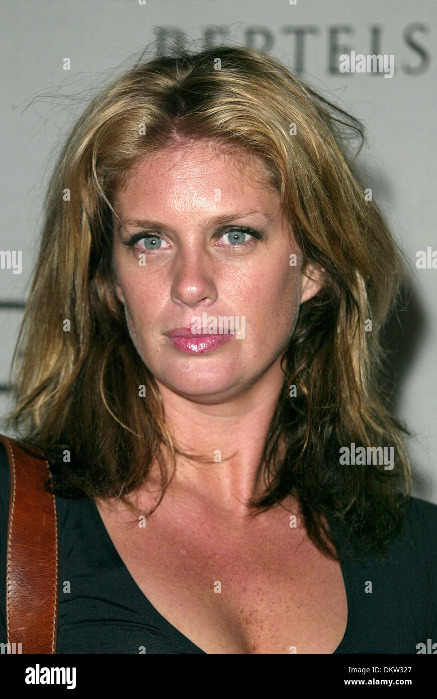 RACHEL HUNTER.MODEL.HOLLYWOOD, LOS ANGELES, USA.27/02/2002.LA32 Stock