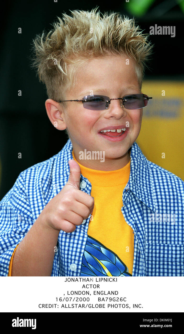 July 16, 2000 LONDON, ENGLAND JONATHAN LIPNICKI.ACTOR., LONDON