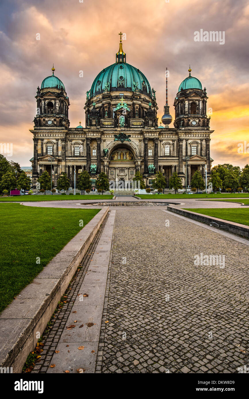 Cathedral of Berlin, Germany. Stock Photo
