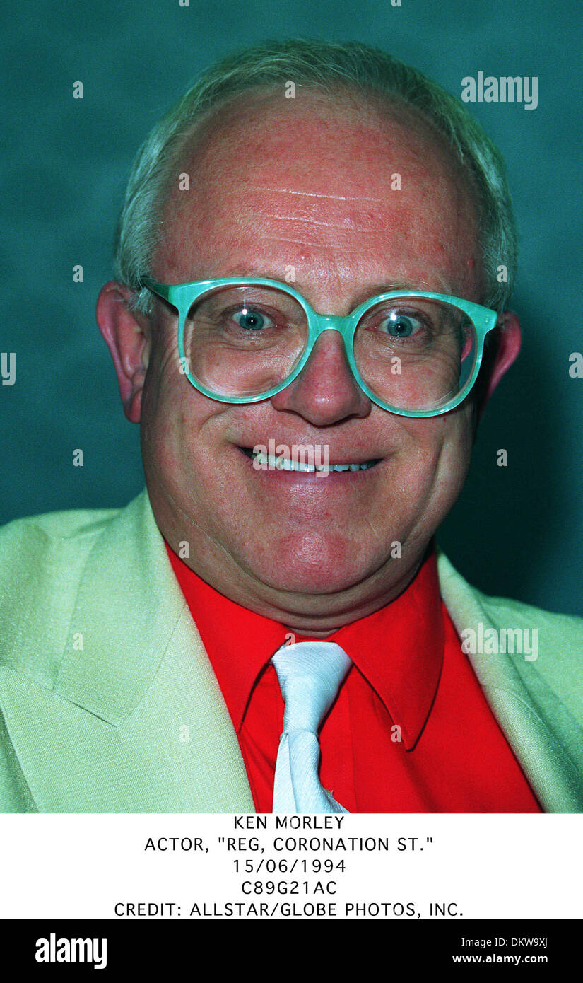 KEN MORLEY.ACTOR, &lsquo;&lsquo;REG, CORONATION ST.&rsquo;&rsquo;.15/06/1994.C89G21AC Stock