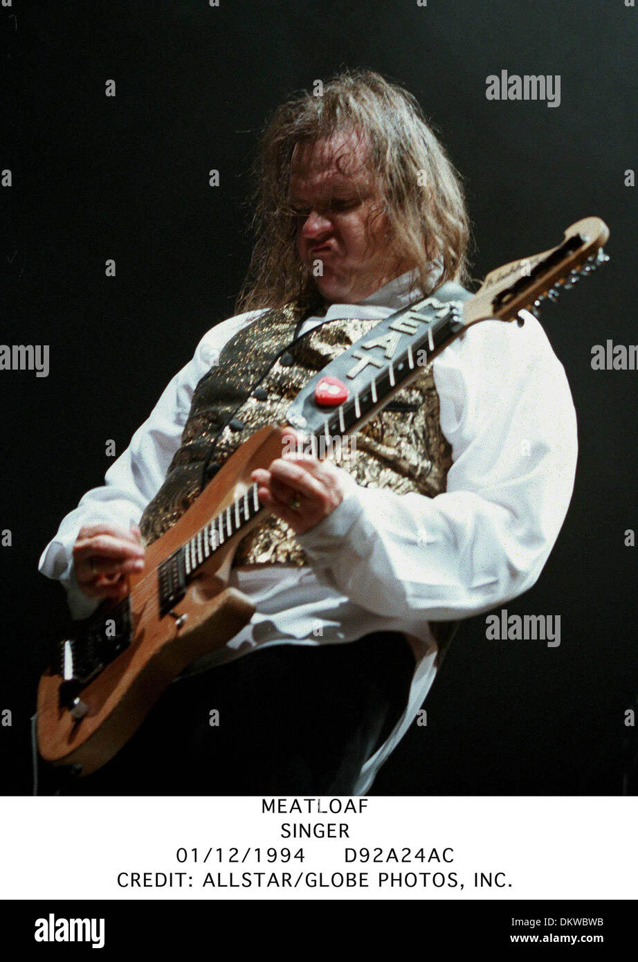 MEATLOAF.SINGER.01/12/1994.D92A24AC. Stock Photo