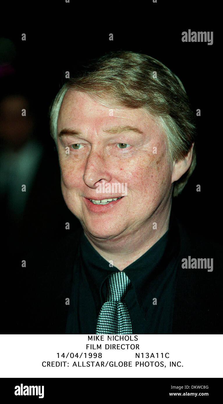 MIKE NICHOLS.FILM DIRECTOR.14/04/1998.N13A11C. Stock Photo