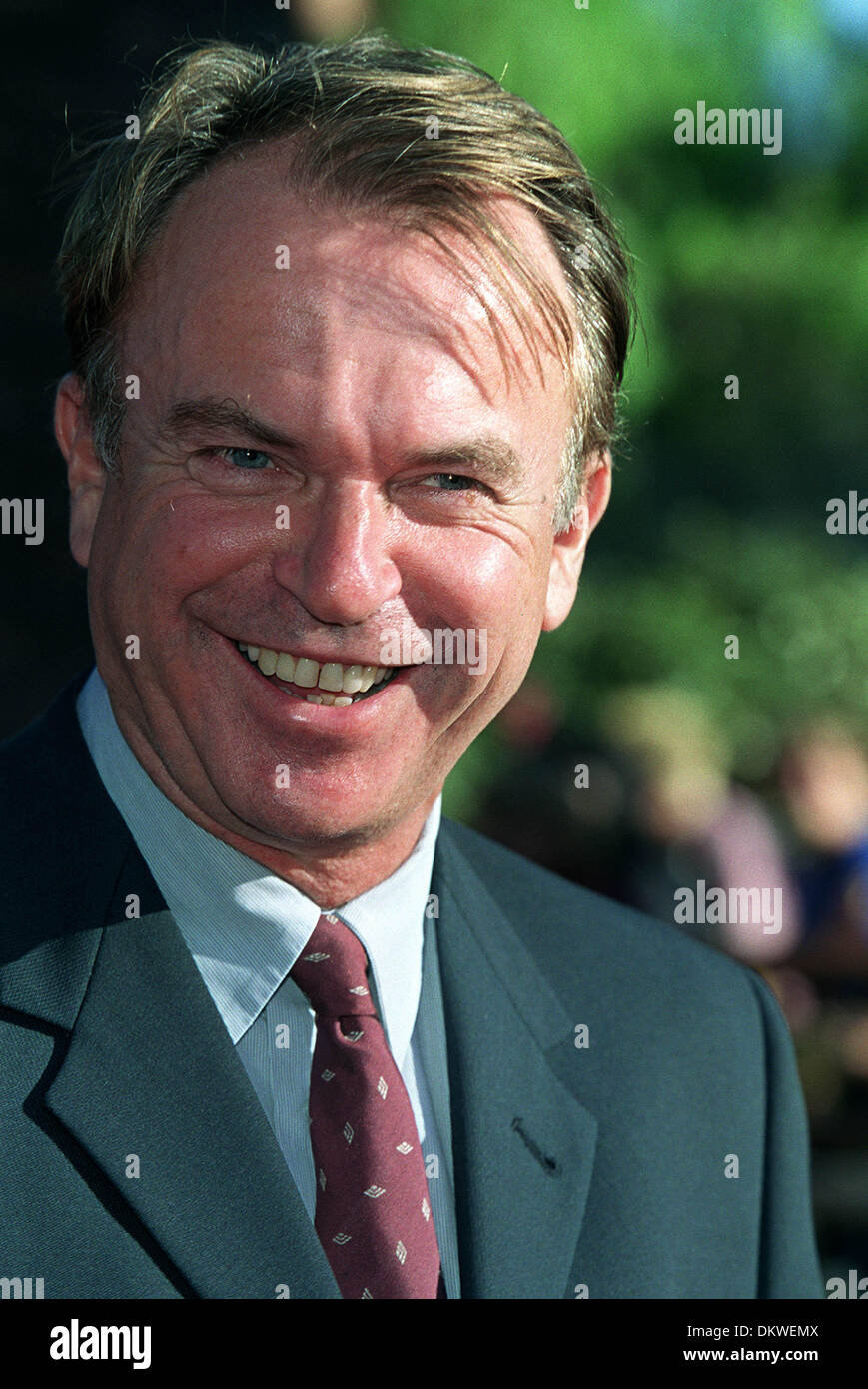 SAM NEILL.ACTOR.LOS ANGELES, USA.16/07/2001.BL4F35AC Stock Photo - Alamy