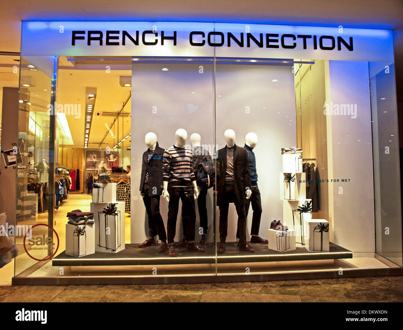 French Connection, Bluewater Shopping Centre, Greenhithe, Kent, England, United Kingdom Stock Photo