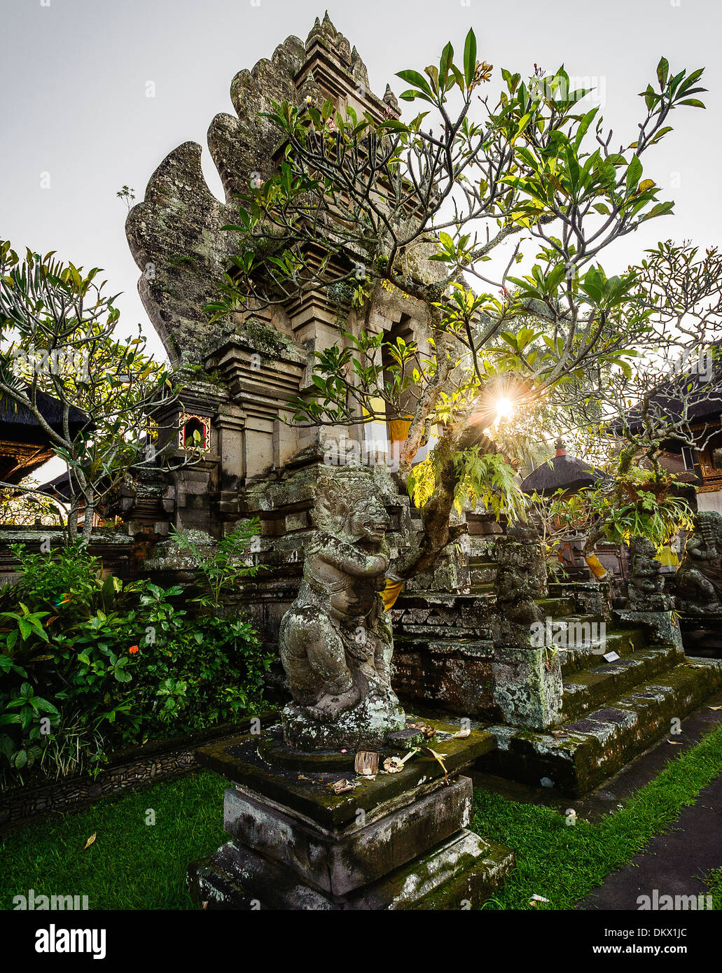 Pura Desa Temple, Ubud, Bali Indonesia, Stock Photo