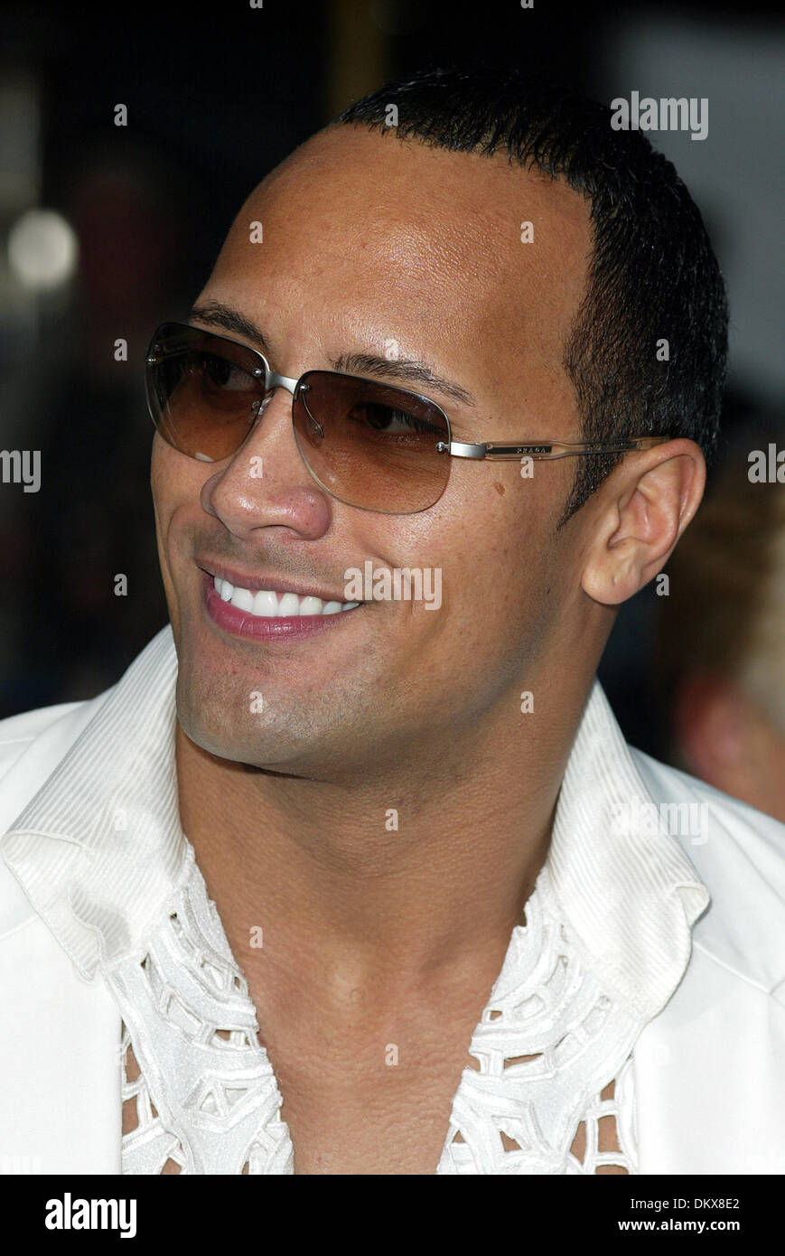 THE ROCK.WWF WRESTLER & ACTOR.SA.UNIVERSAL , LOS ANGELES, U.17/04/2002