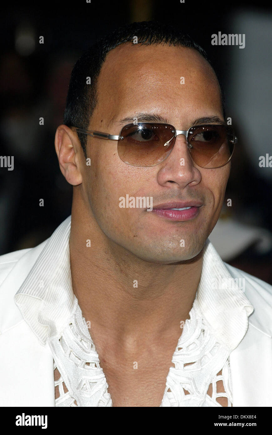 THE ROCK.WWF WRESTLER & ACTOR.SA.UNIVERSAL , LOS ANGELES, U.17/04/2002