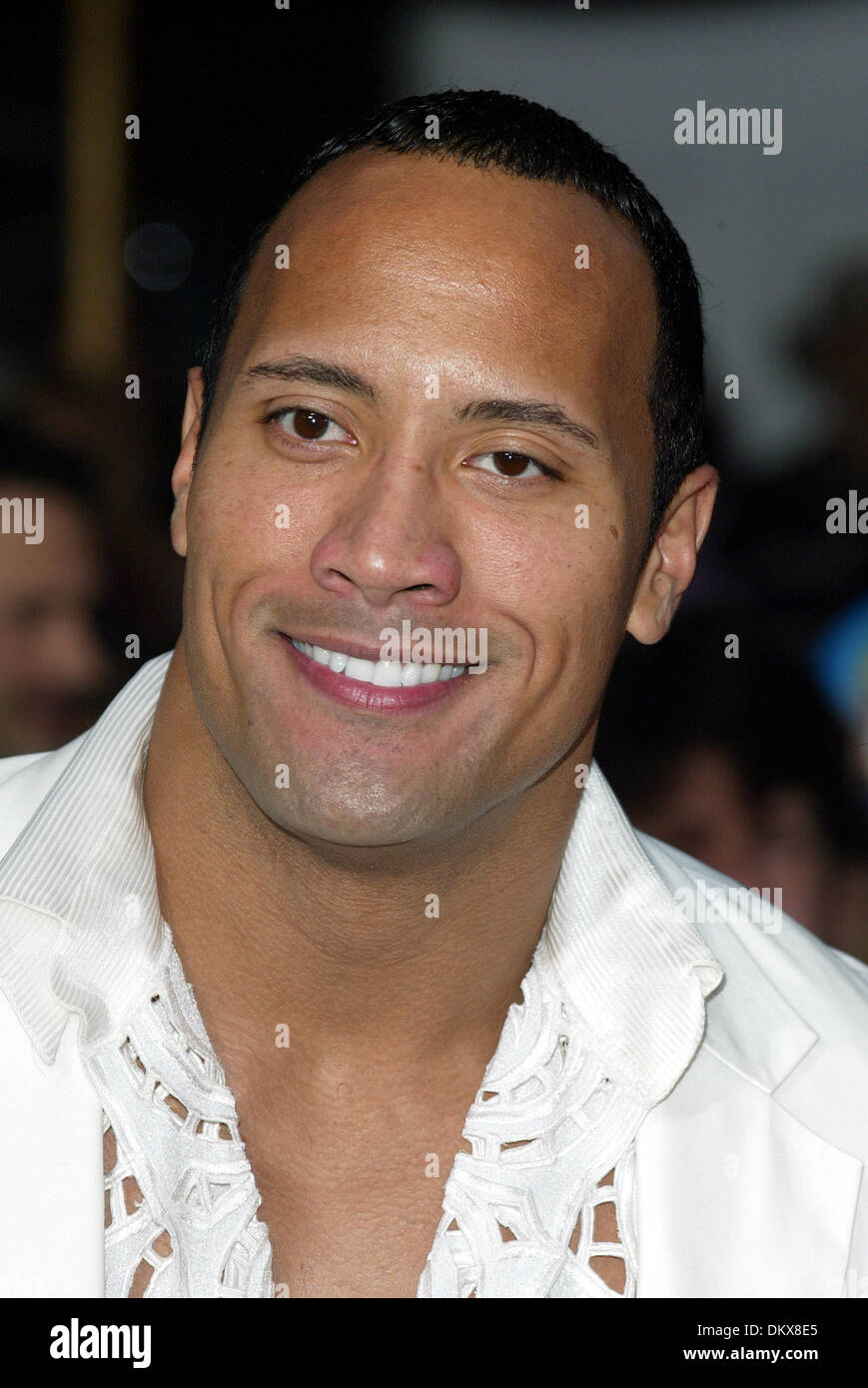 THE ROCK.WWF WRESTLER & ACTOR.SA.UNIVERSAL , LOS ANGELES, U.17/04/2002