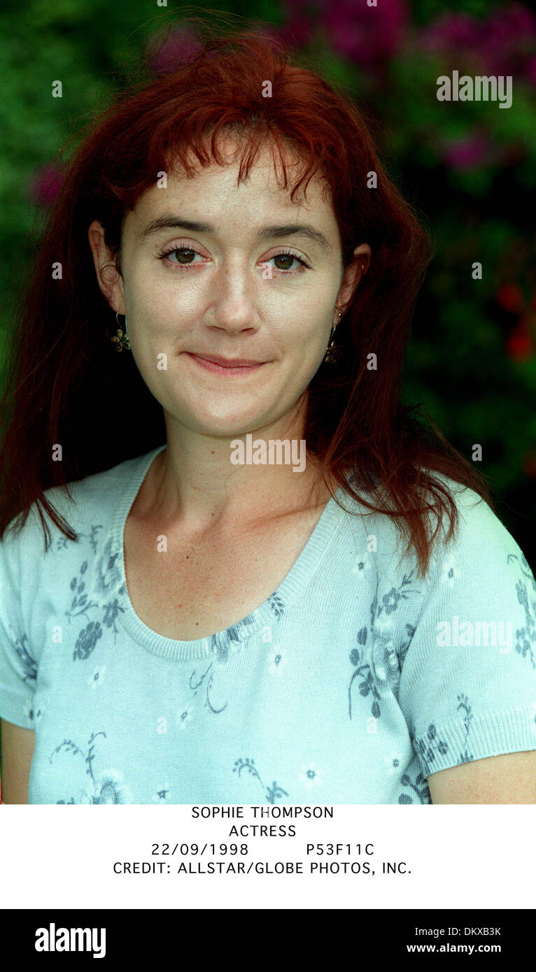 SOPHIE THOMPSON.ACTRESS.22/09/1998.P53F11C. Stock Photo