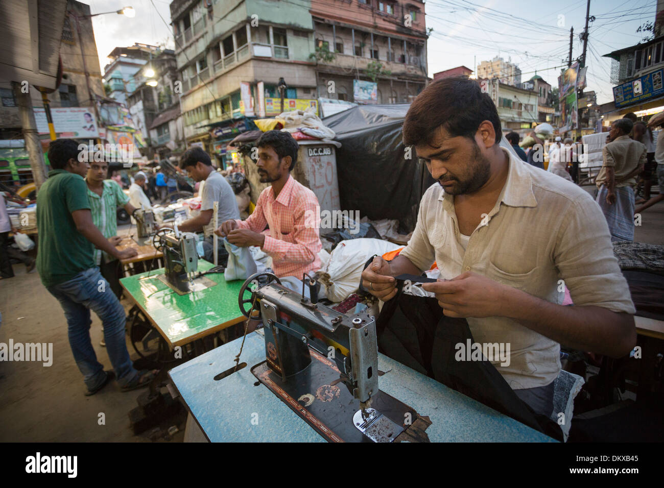 Sewing machine tailors shop in hires stock photography and images Alamy