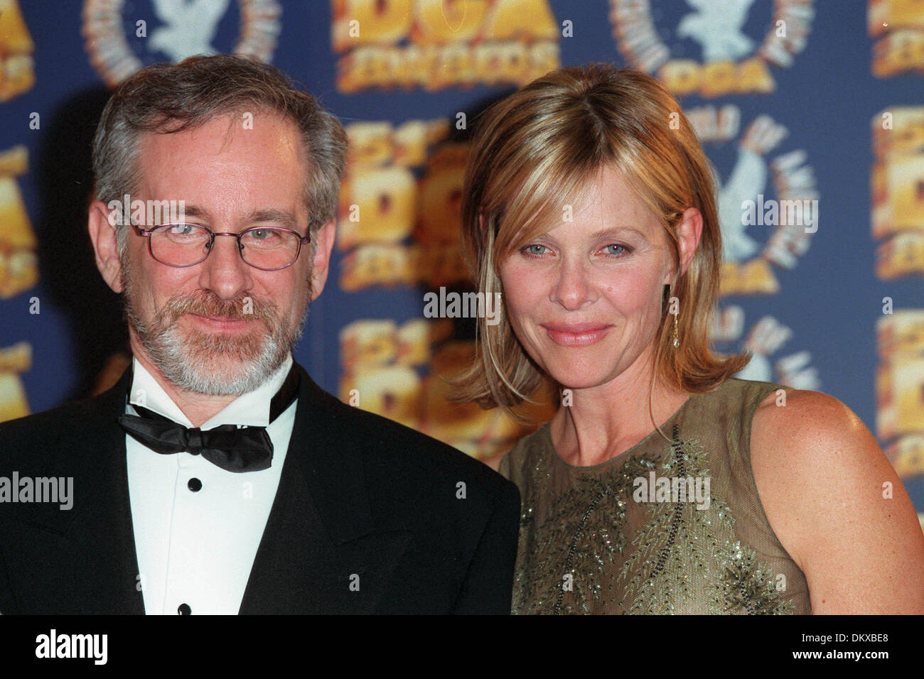 STEVEN SPIELBERG, KATE CAPSHAW.DIRECTOR & ACTRESS, MARRIED.28/03/1999.R14C2AC. Stock Photo