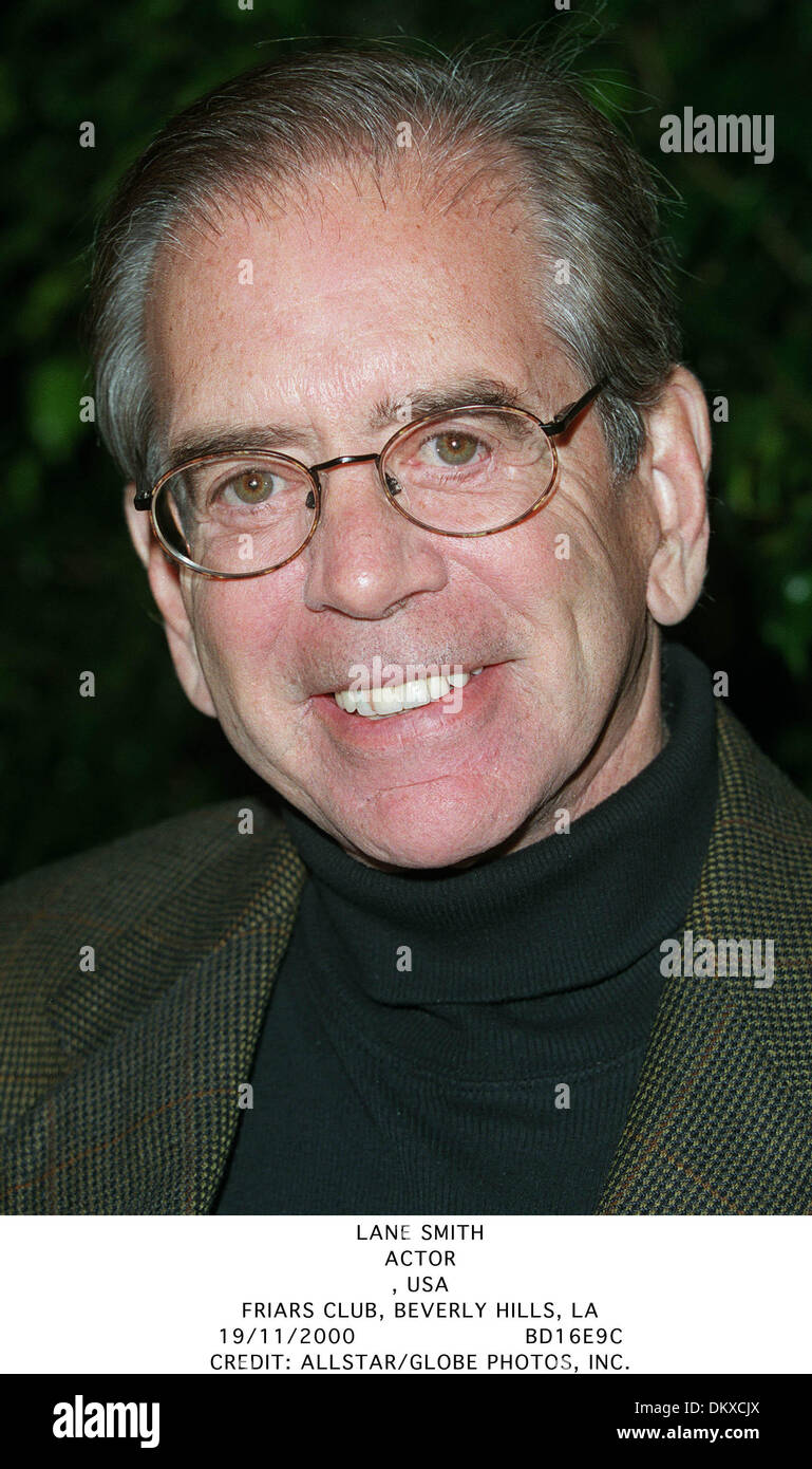 Nov. 19, 2000 FRIARS CLUB, BEVERLY HILLS, LA LANE SMITH.ACTOR., USA