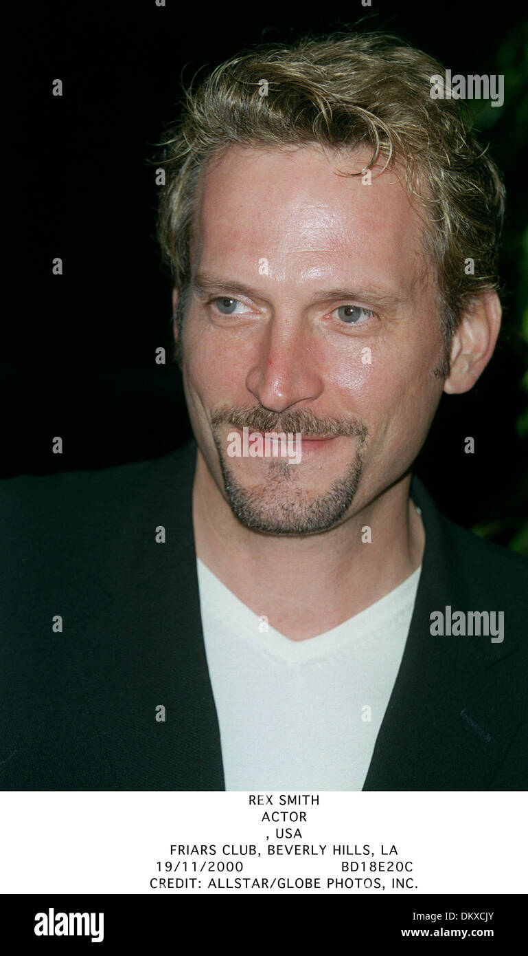Nov. 19, 2000 FRIARS CLUB, BEVERLY HILLS, LA REX SMITH.ACTOR., USA