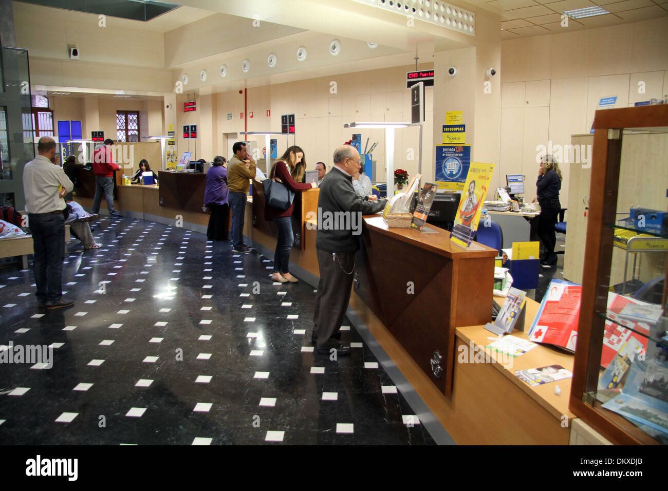 Inside spanish post office hi-res stock photography and images - Alamy