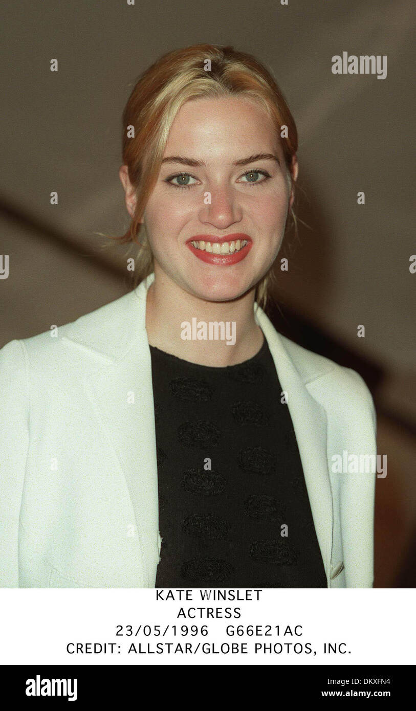 KATE WINSLET.ACTRESS.23/05/1996.G66E21AC. Stock Photo