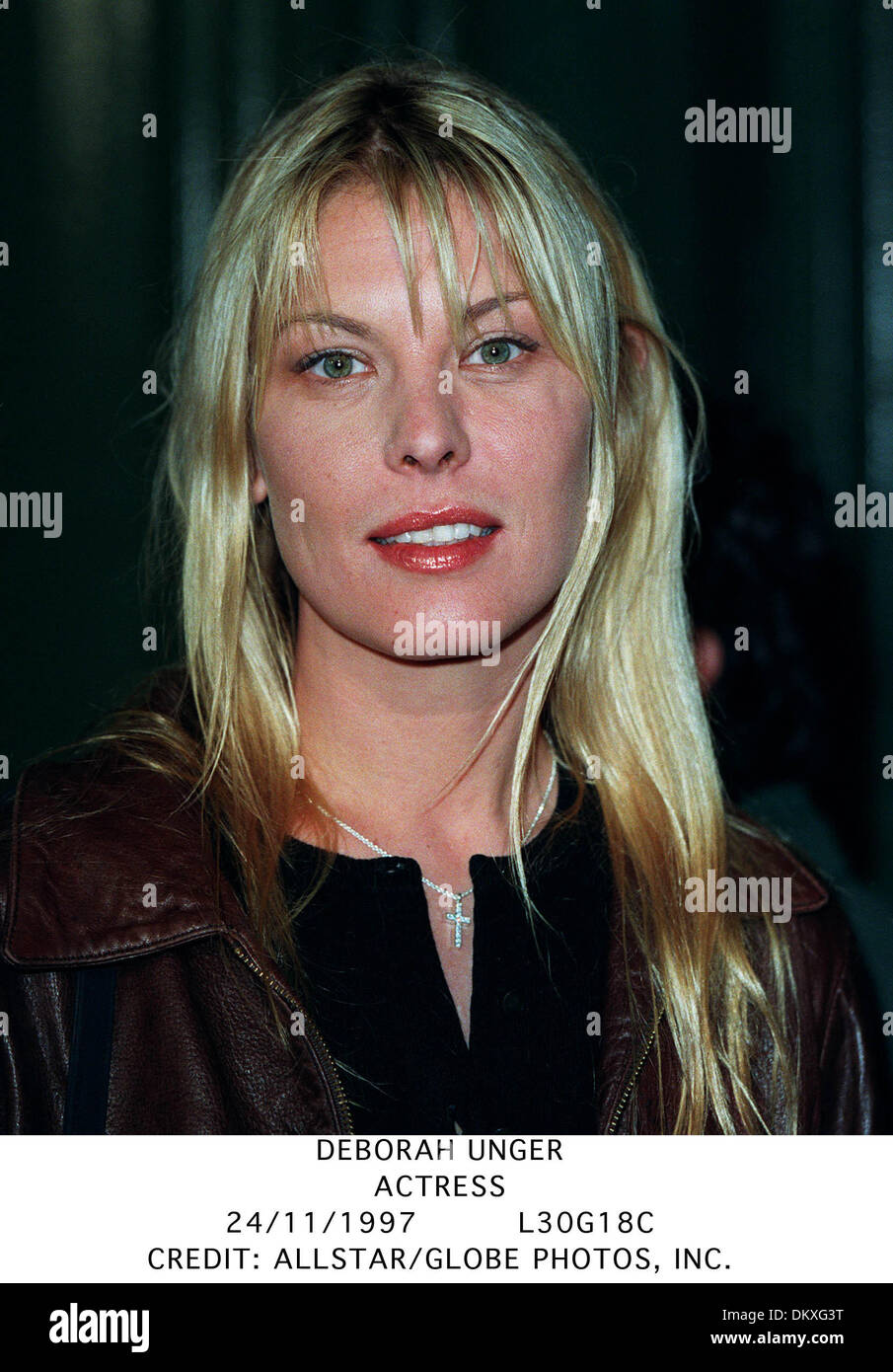 DEBORAH UNGER.ACTRESS.24/11/1997.L30G18C. Stock Photo