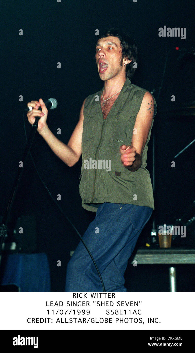 Shed seven rick witter hi-res stock photography and images - Alamy