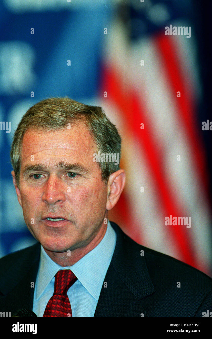 GEORGE W. BUSH.GOVERNOR OF TEXAS.05/03/2000.U13B3 Stock Photo - Alamy