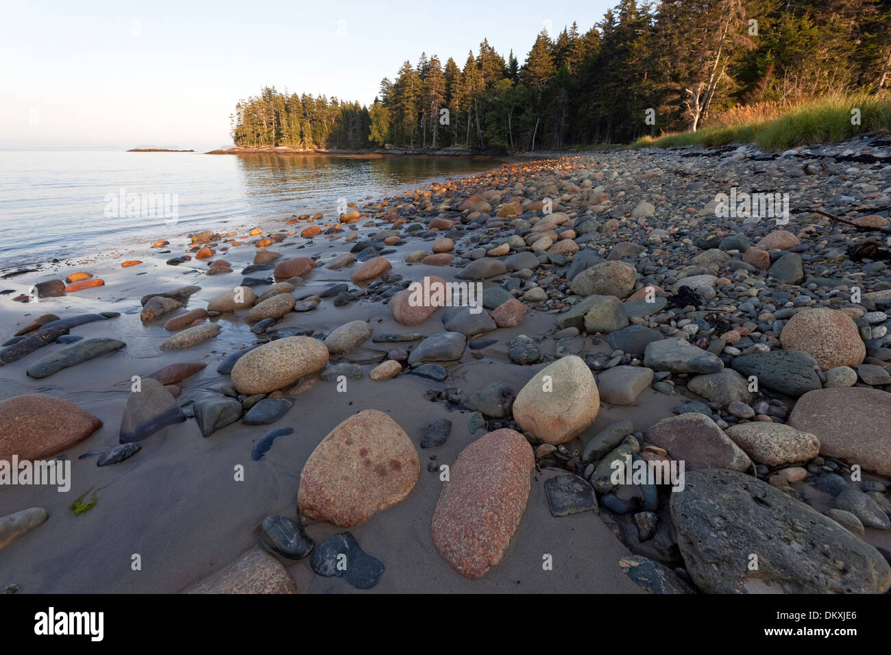 Scenic maine roque island archipelago hires stock photography and