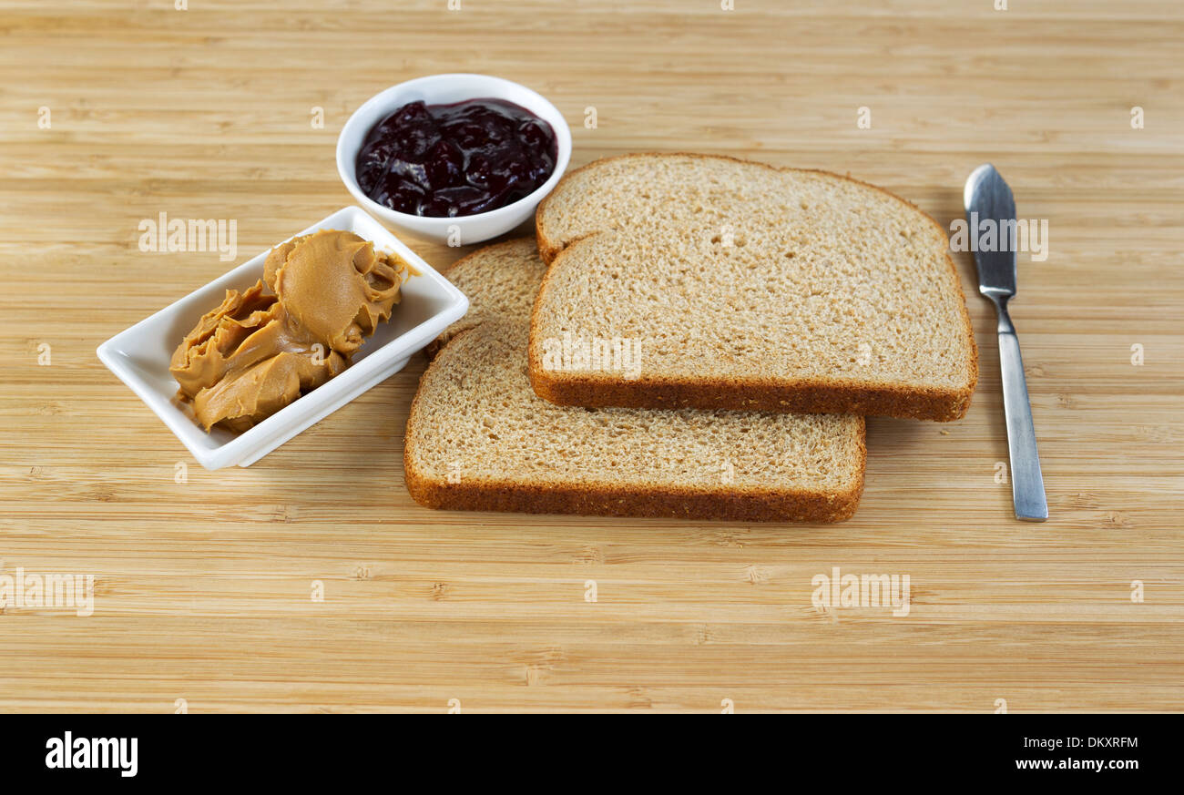 peanut butter and jelly ingredients