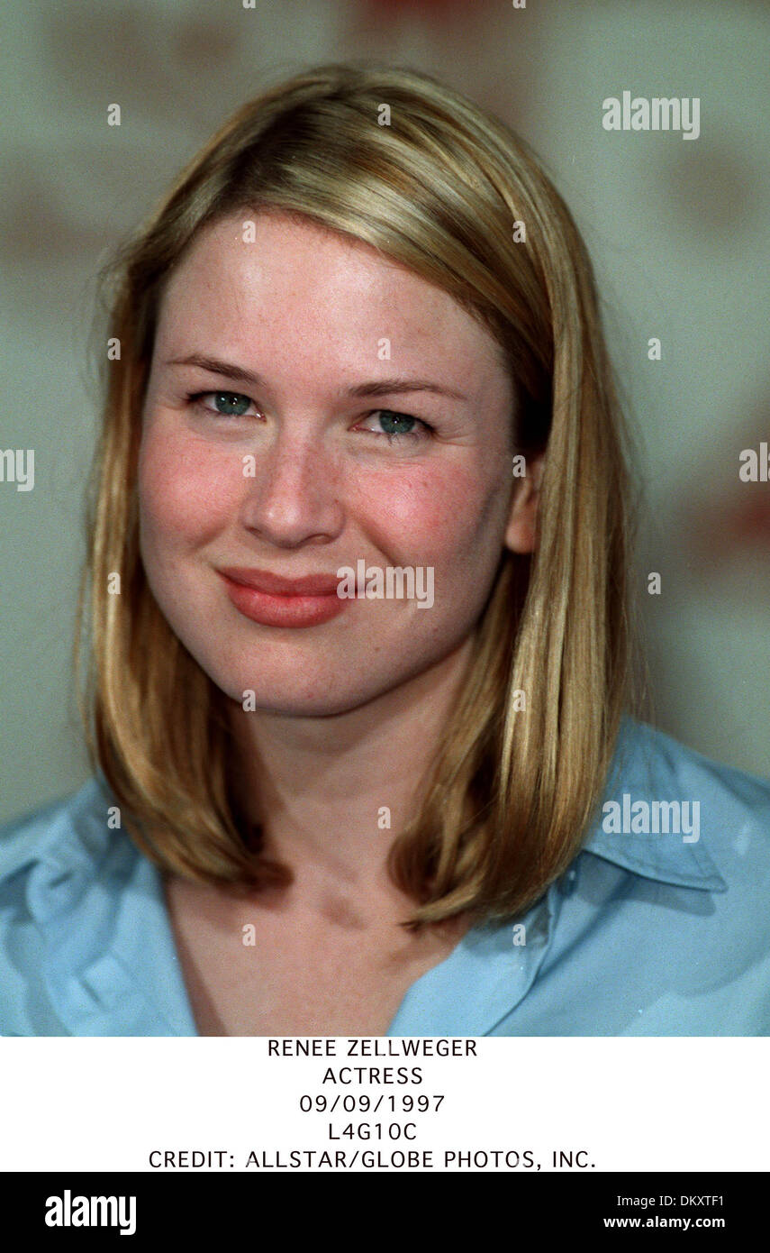 RENEE ZELLWEGER.ACTRESS.09/09/1997.L4G10C. Stock Photo