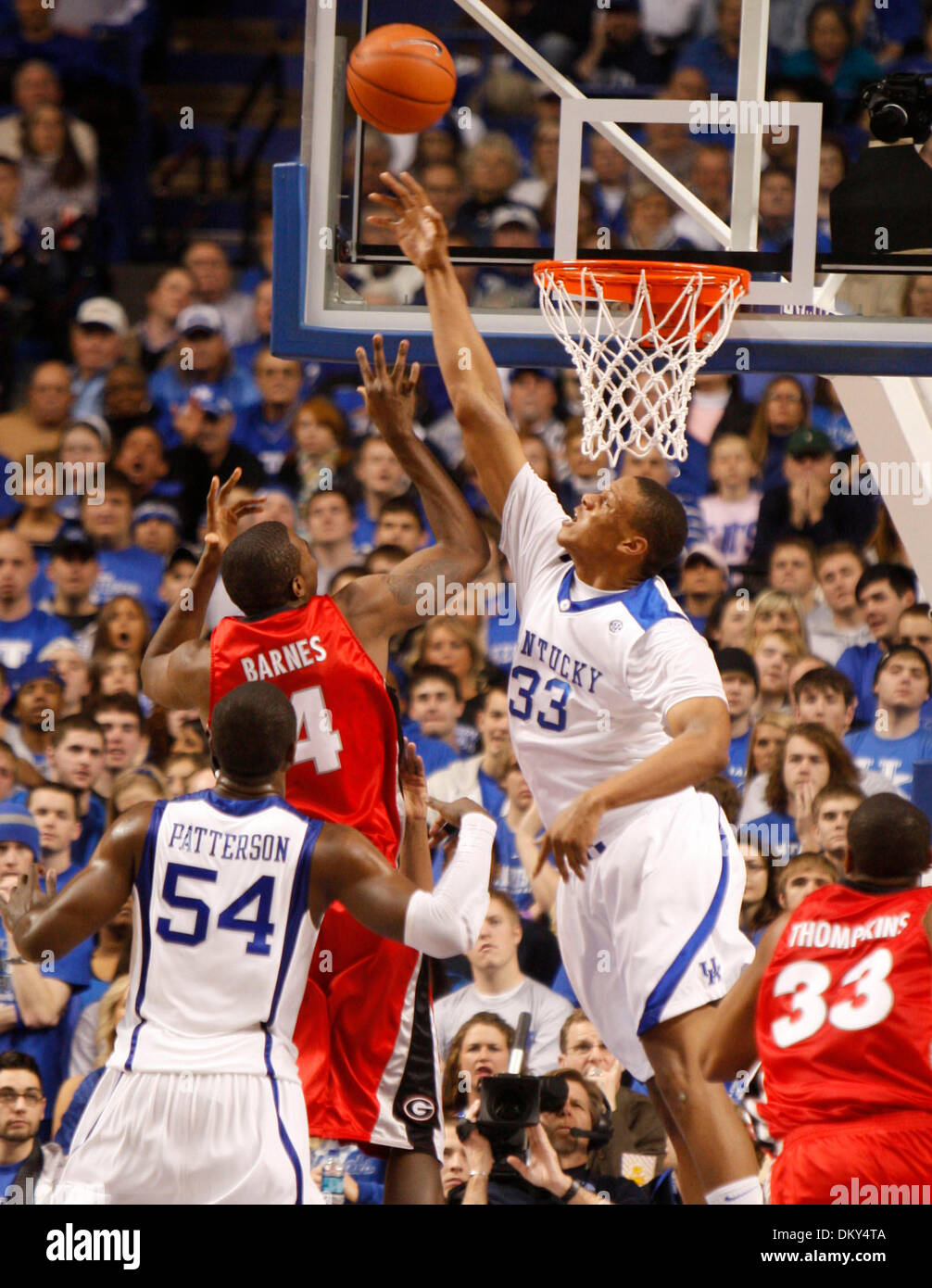 Jan. 08, 2010 LEXINGTON, Kentucky, USA UK''s Daniel Orton (33